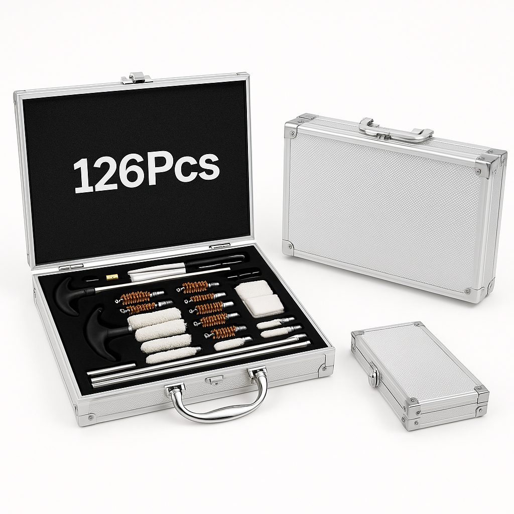 126Pcs Universal Gun Cleaning Kit-NEW
