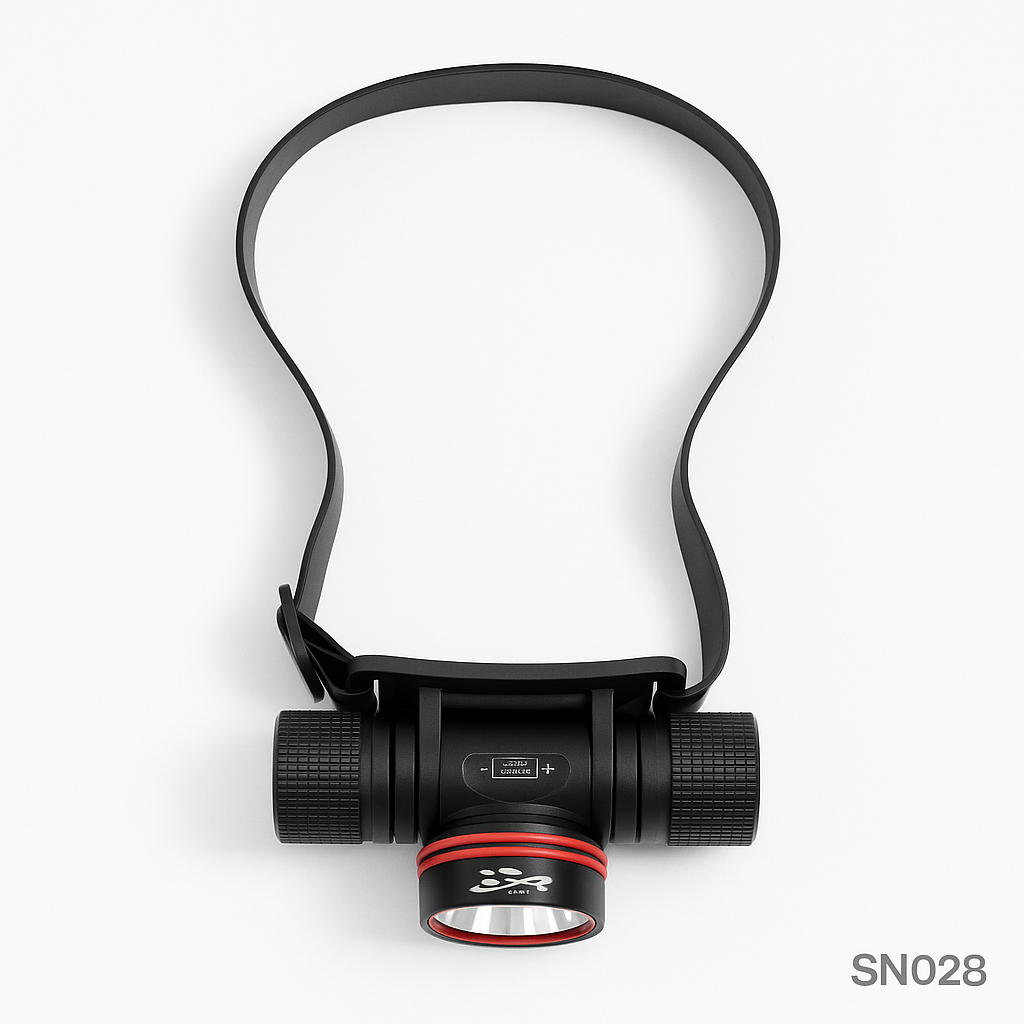 Rechargeable LED Diving Headlamp 1200LM Waterproof Torch-NEW