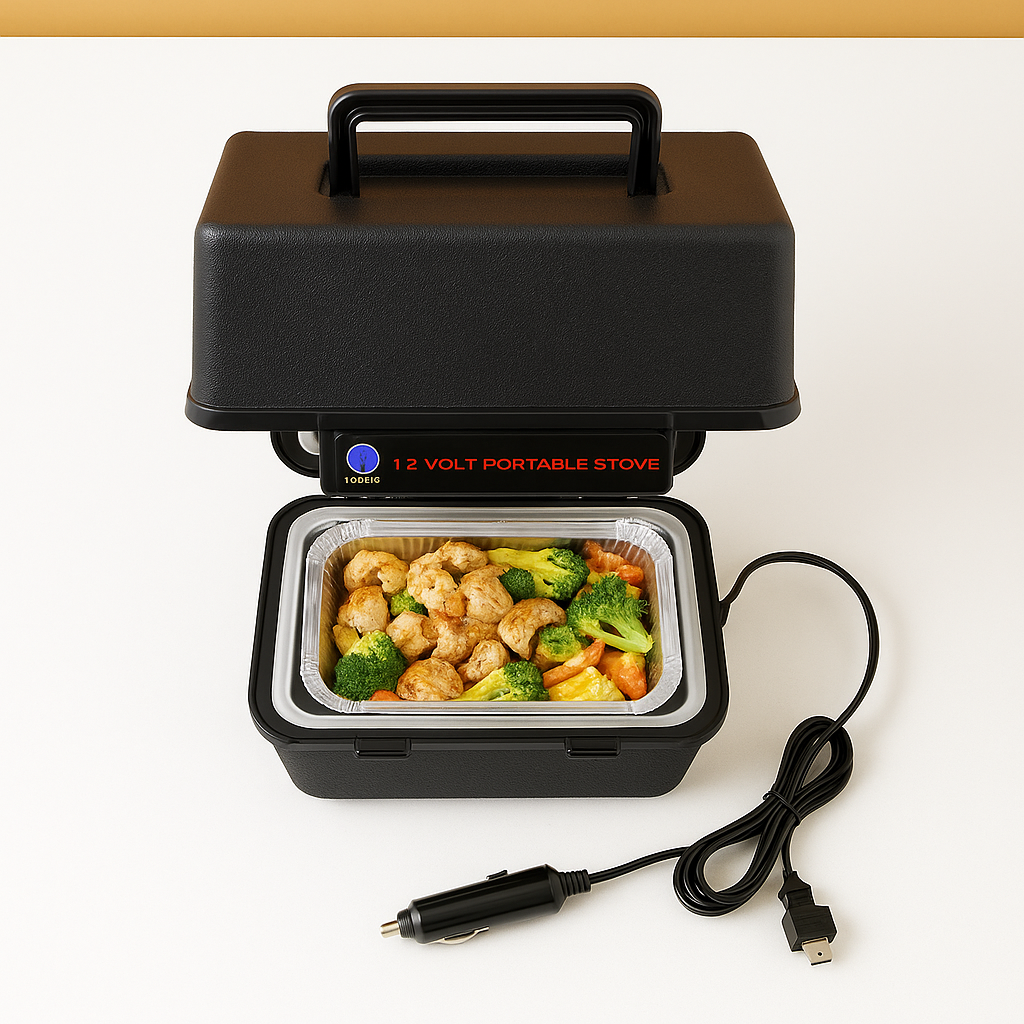 12v Car Portable Food Warmer Travel 4WD 12 Volt Heater Cooker Camping Caravan AU-NEW
