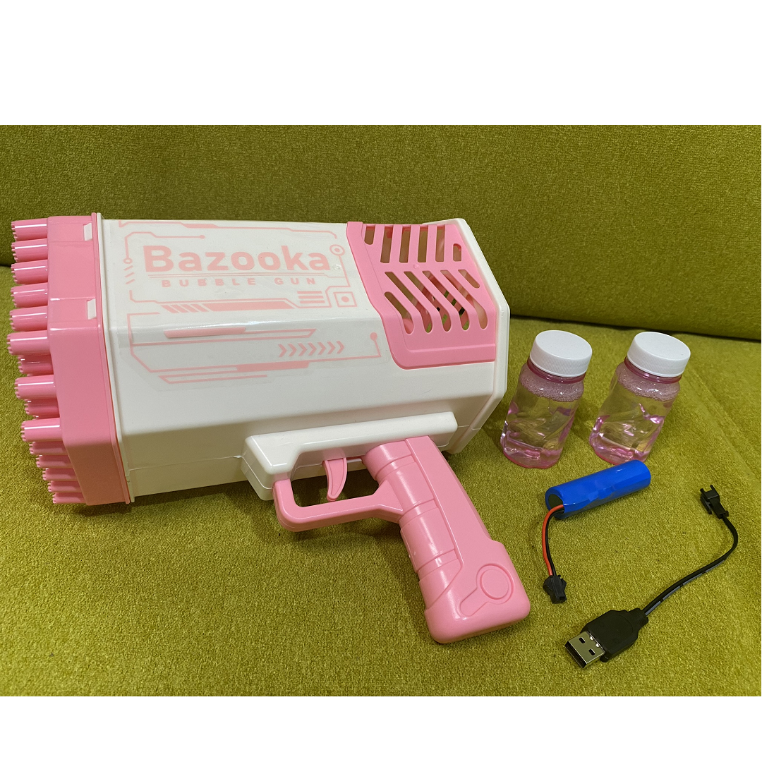 69-Hole Electric Bubble Gun for Kids | Automatic Bubble Blaster Toy-NEW