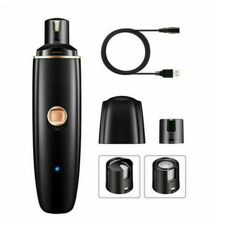 Rechargeable Electric Dog Toe Nail Grinder Pet Cat Claw Grooming Clipper Trimmer