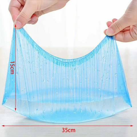 100-500x Disposable Plastic Shoe Covers Rain Overshoes Protector Waterproof