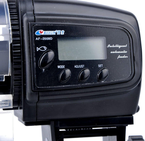 1xAquarium Auto Timer Dispenser Automatic Fish Food Feeder Pet Feeding Tank Pond