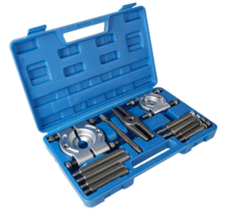 12 Piece Bearing Splitter Gear Puller Fly Wheel Separator Tool Kit Set With Box