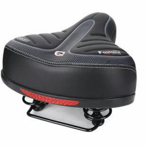 Wide Big Bum Bike Bicycle Gel Cruiser Comfort Saddle Seat Sporty Soft Cushion