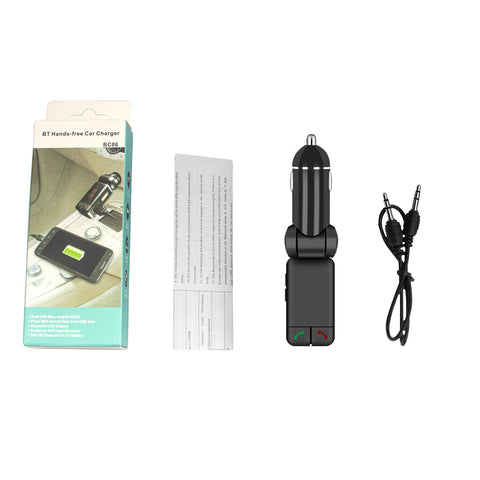 FM Transmitter Wireless Bluetooth Car Kit Handsfree Car Charger MP3 Player USB