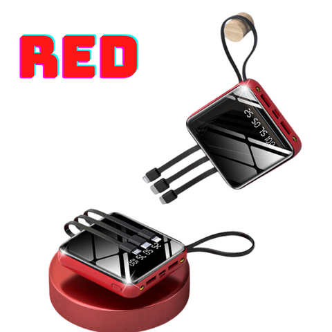 2000000mAh Portable Power Bank 2 LED Fast Charger Battery 2USB For Mobile Phone