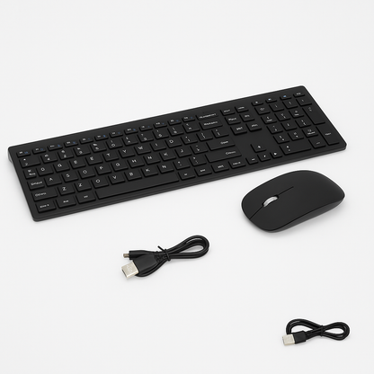 Slim Wireless Keyboard & Mouse Combo New