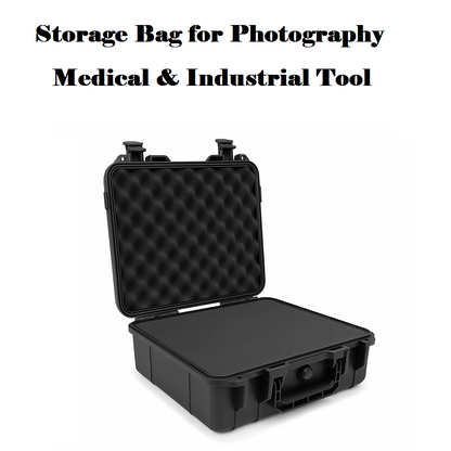 Waterproof Hard Carry Tool Case – Large 42cm Camera Storage Box with Foam-NEW
