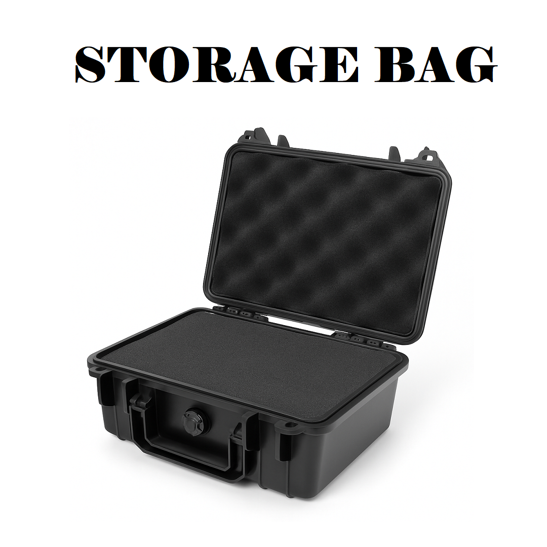 Waterproof Hard Carry Tool Case – Portable Camera Storage Box with Foam-NEW