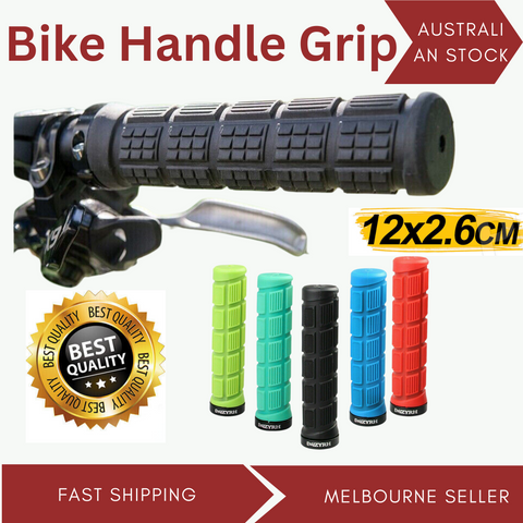 Anti Slip Soft Black Bike Handlebar Handle Hand Grips BMX MTB Mountain Bicycle