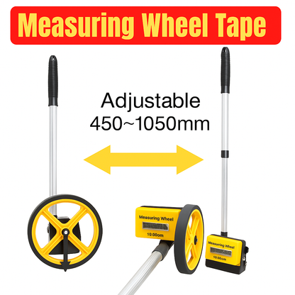 Measuring Wheel Tape Adjustable Distance Meter Wheel New
