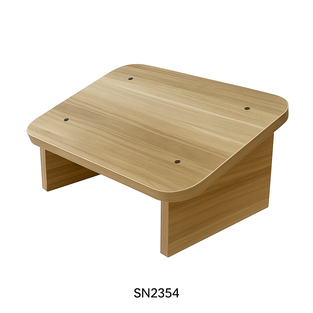 Wooden Non-Slip Desk Foot Rest Stool-NEW