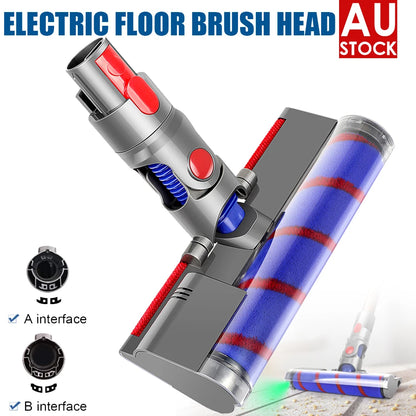 Electric Soft Roller Floor Brush Head Replacement for Dyson V7 V8 V10 V11 Vacuum – AU Stock-NEW