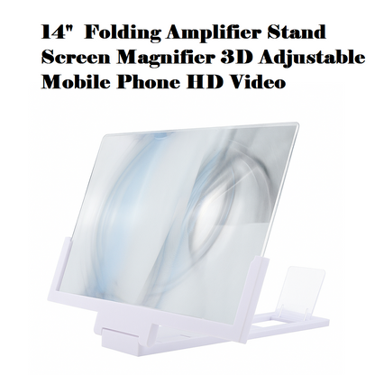 14'' Folding Mobile Phone Screen Magnifier-NEW