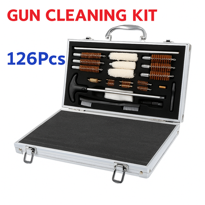 126Pcs Universal Gun Cleaning Kit-NEW