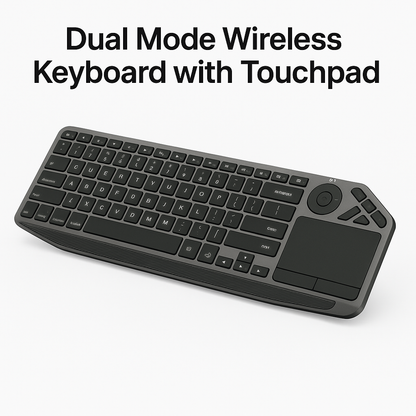2.4G Wireless Backlit Touchpad Keyboard for Smart TV, Tablets & PC-NEW