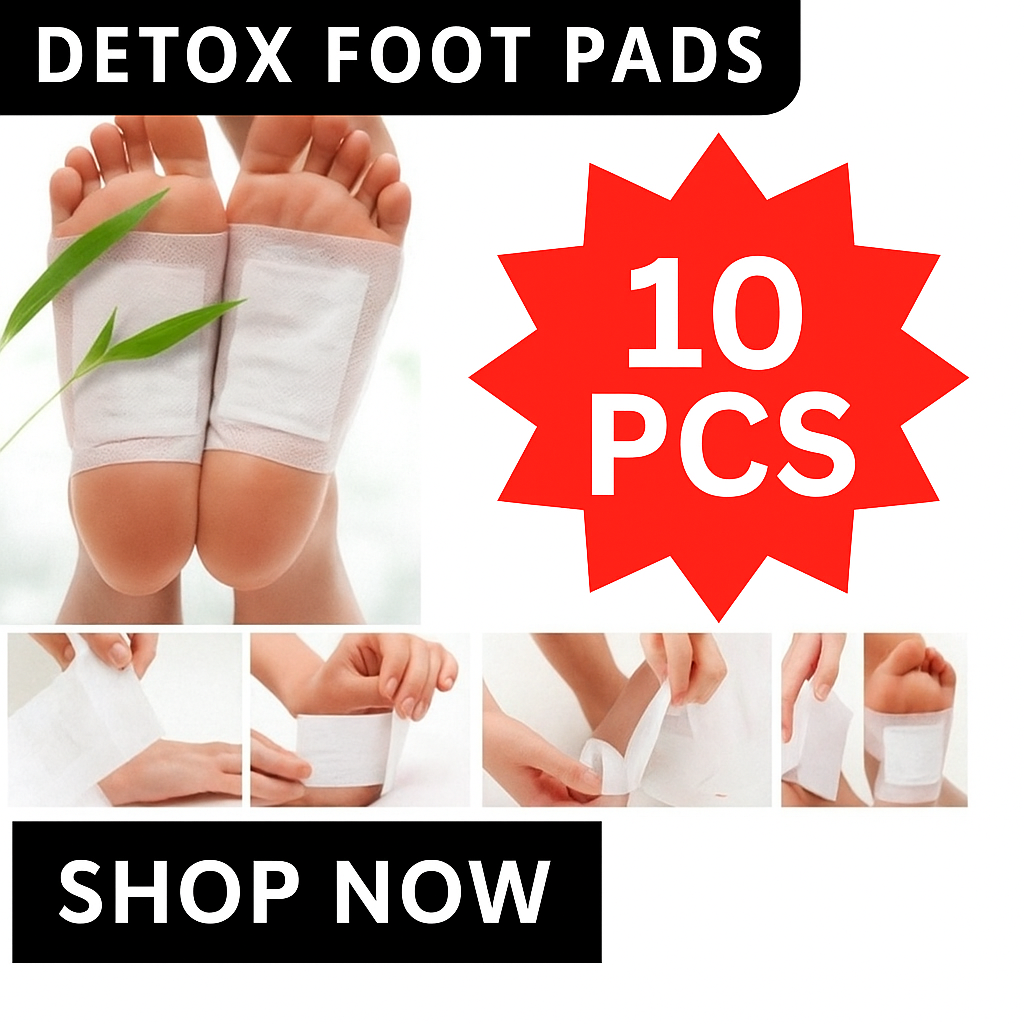 Detox Foot Pads Natural Toxin Removal – 10PCS to 400PCS Adhesive Patches -NEW