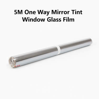 5M One Way Mirror Tint Window Glass Film – Solar UV Reflective Privacy Protection-NEW