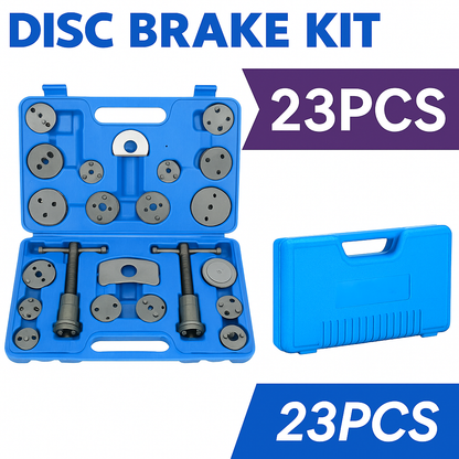 23pcs Disc Brake Wind Back Tool Kit to Rewind Car Automotive Caliper Piston-NEW
