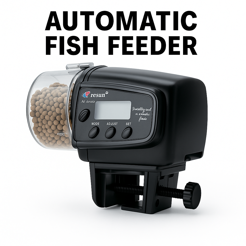 Automatic Fish Food Feeder – Digital LCD Timer for Aquarium & Pond-NEW