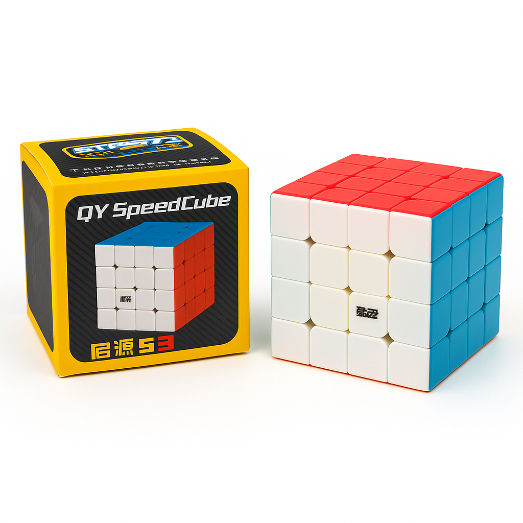 4x4 Magic Cube Puzzle – Smooth Speed Stickerless Toy-NEW