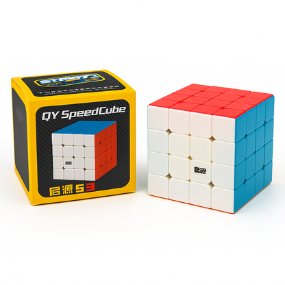 4x4 Magic Cube Puzzle – Smooth Speed Stickerless Toy-NEW