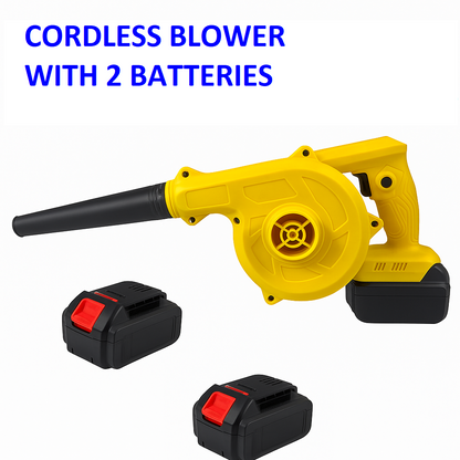 Cordless Leaf Blower Electric Handheld Dust Vacuum-NEW