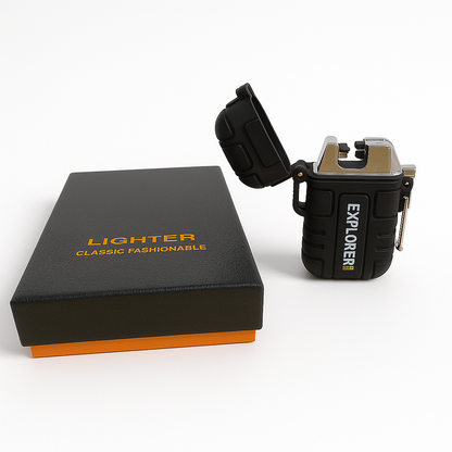 EXPLORER Rechargeable Windproof Waterproof Lighter – USB Electric Arc-NEW