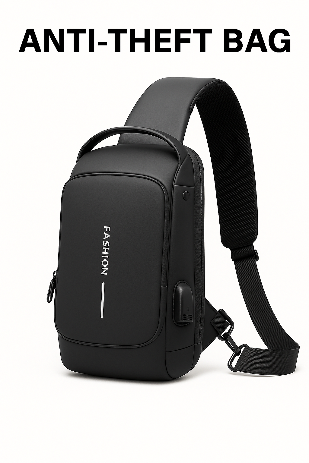USB Charging Anti-Theft Shoulder Bag-NEW