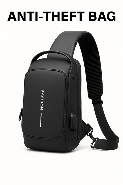 USB Charging Anti-Theft Shoulder Bag-NEW