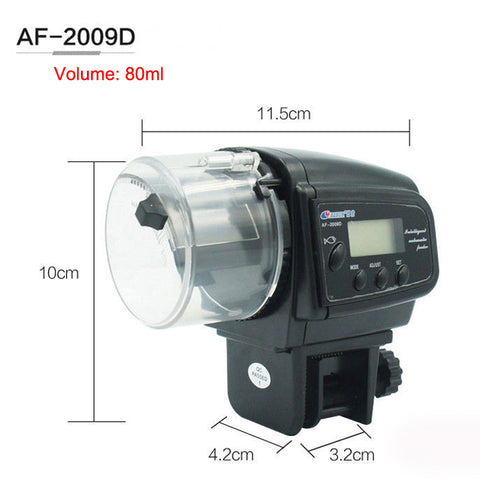 1xAquarium Auto Timer Dispenser Automatic Fish Food Feeder Pet Feeding Tank Pond
