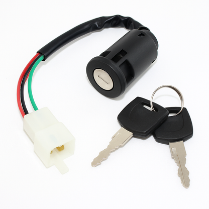 4 Wire Ignition Key Barrel Switch-NEW