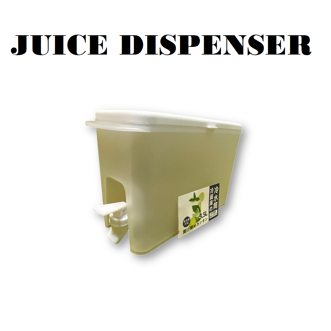 3.5L Refrigerator Cold Kettle – Jug with Tap for Water, Juice & Lemonade-new