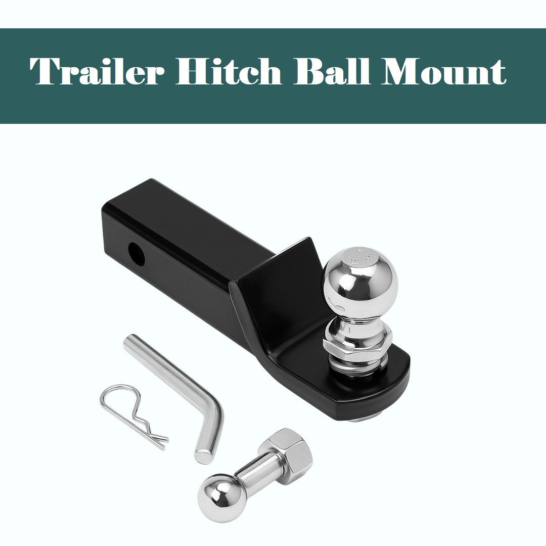 Heavy-Duty Trailer Hitch Ball Mount-NEW
