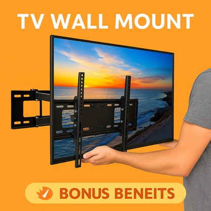 AUS TV Wall Mount LCD LED Swivel Bracket 32 40 42 46 50 52 55 60 62 63 64 65 70 NEW