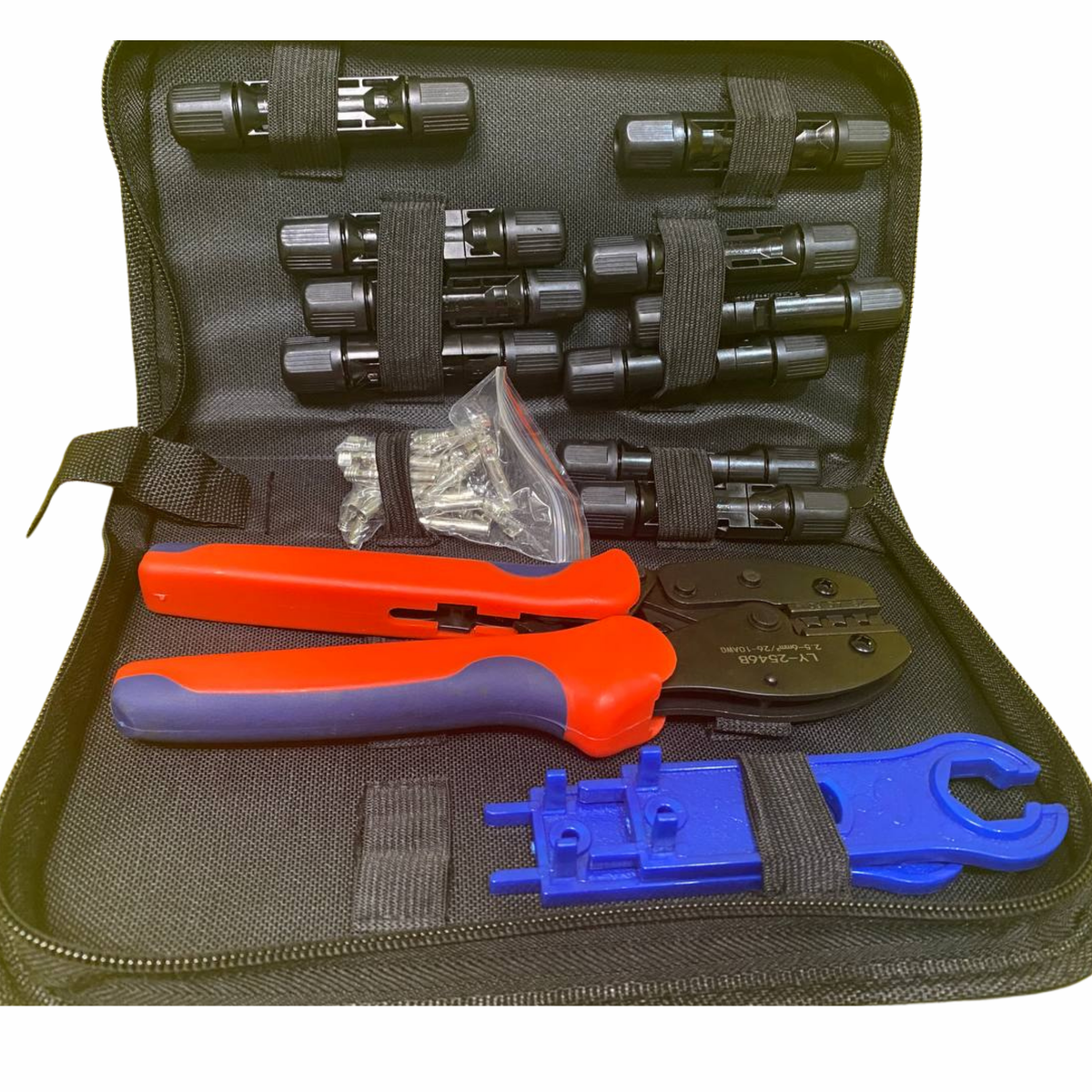 Solar Crimper MC4 PV Crimping Pliers Cable Terminals Tool Panel Cable Connector