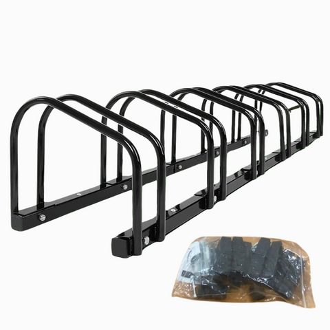 6 Bike Stand Storage Rack Bicycle Parking Cycling Floor Holder Portable