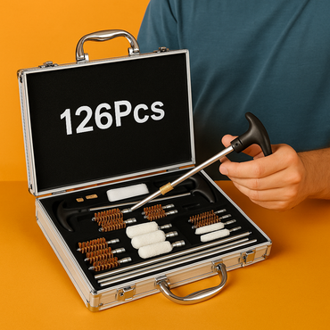 126Pcs Universal Gun Cleaning Kit-NEW