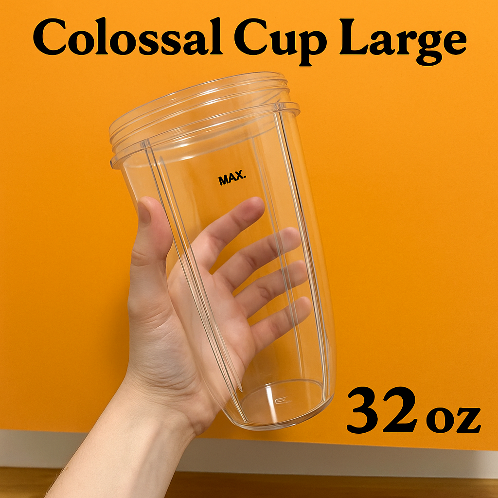 32oz Colossal Cup Replacement for NutriBullet 600W/900W-NEW