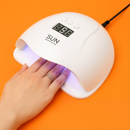 48W USB Sun Five UV LED Nail Lamp – Professional Gel Polish Dryer NEW