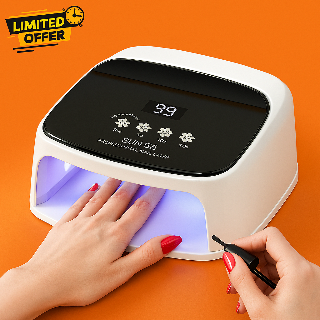 2 in 1 288W Rechargeable LED/UV Nail Lamp –NEW