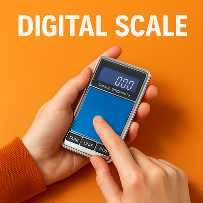 Mini Digital Pocket Scale 500g/0.01g with LCD Screen- New