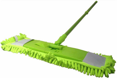 Swivel Mop Microfibre Adjustable Handle Wet Or Dry Use Practical Lightweight