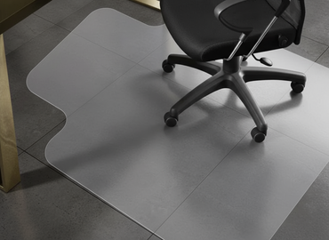 Office Chair Floor Mat Protector- Gripper (Carpet) & Flat (Hard Floor)-NEW