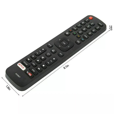 For HISENSE TV Remote EN2B27 Control EN-2B27 RC3394402/01 3139 238 NETFLIX New