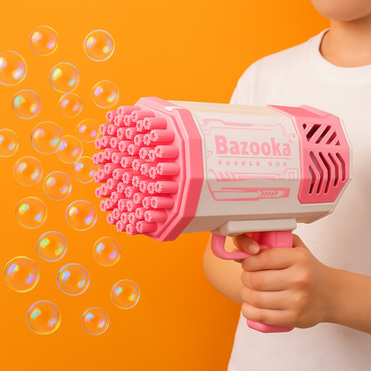 69-Hole Electric Bubble Gun for Kids | Automatic Bubble Blaster Toy-NEW