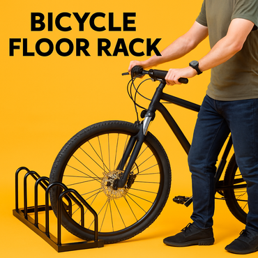 Max U 6-Slot Floor Mounted Bike Stand-NEW