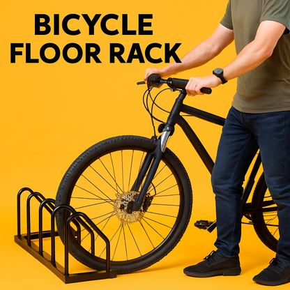 Max U 6-Slot Floor Mounted Bike Stand-NEW