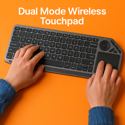 2.4G Wireless Backlit Touchpad Keyboard for Smart TV, Tablets & PC-NEW